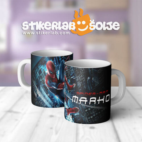 Spiderman šolja